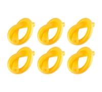 AC - Pack de 6 Churros para Natación - Tubo Flotador Espuma - Habilitación - Palo Flotador - 150 cm - Color Amarillo