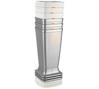 AC - Paragüero de plástico - Modelo Rattan - Soporte para Paraguas Cuadrado para Entrada de oficinas, Negocios, hogar - 51,5 x 26 x 26 cm - Color Aleatorio (Blanco - Plata)
