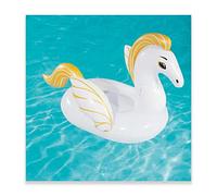 AC - Pegaso Hinchable, Asas de Alta Resistencia, Vinilo Resistente, Incluye Parche de reparación, 159 x 109 cm