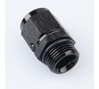 AC PERFORMANCE -8 AN hembra giratoria a 8 ORB macho junta tórica Boss manguera de combustible, aluminio negro