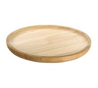 AC - Plato para pulpo de Madera - Ideal para comer pulpo a la gallega - Uso profesional y doméstico - Ø 24 cm