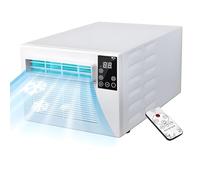 AC portátil con deshumidificador de enfriamiento Remoto y rápido.Cact 280W Unidad para Tiendas de campaña Dormitorio.Whisper Quiet 38dB.No Se Necesita Configuración Al Aire Libre.