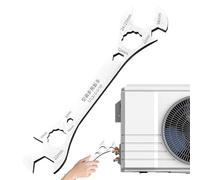 AC Service Wrench - Heavy Duty Multi-Size, Anti-Slip, Portable HVAC Tool