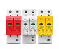 AC SPD 1P+N 20kA 40kA 60kA 275V 385V Dispositivo descargador de bajo voltaje contra sobretensiones domésticas 1 Uds(2P AC 420V,20-40kA)