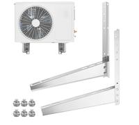 AC Support Bracket, Fenestration Mount, 18 Inch Heavy Duty & Stainless Steel Design, Adjustable Brackets for Load Bearing Installation, Apartment, Basement, Dorm, Casement, Bedroom