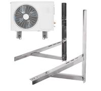 AC Support Bracket - Heavy Duty Foldable Air Conditioner Stand, Durable Split Mounting Bracket, Strong Metal Outdoor Compressor Holder | HVAC Mini Condenser Installation Use For Stable And Wall Mount