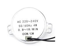 AC Synchronous Motor Geared Motor 4W CW/CCW Low Noise Small Size Light Weight Easy to Use for Electric Fan Ventilation Mechanism (0,8-1 rpm)