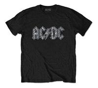 AC/DC Camiseta Ac T-Shirt Unisex M Negra con logo