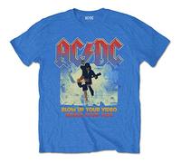 Ac - T-Shirt # M Unisex Blue # Blow Up Your Video