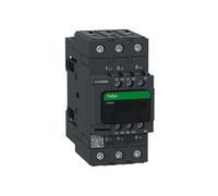 AC Three-Pole Contactor 3P Black Version LC1D40 LC1D50 LC1D65 B7C F7C Q7C M7C 24V-380V for Electrical Control Systems(AC LC1D65A,110V)