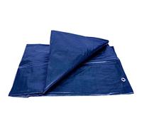 AC - Toldo/Lona de Polietileno para Exteriores, Fabricado en España, Gramaje de 90 con un tamaño de 2 x 3 Metros e Impermeable - Color Azul