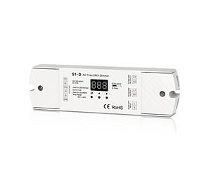 AC Triac DMX Dimmer Two Channel Output 2 Channel Dimmer Triac Dimmable and Mosfet Dimmable Input Voltage 100-240VAC Output voltage 2 x 100-240VAC