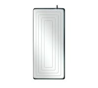 AC Unit Drain Pan,Air Conditioner Water Drip Tray,Stainless Steel AC Unit Condensate Water Collector Drip Tray, Metal Drain Pan, Condensate Drip Pan with Drain Pipe