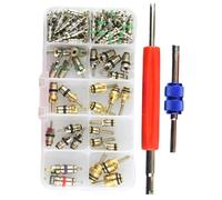 AC Valve Core, Leakproof Automotive Air Conditioning Valve Stem Core Removal Durable Metal Repair Accessory for Car Maintenance, Professional Mechanic Category, for Drivers