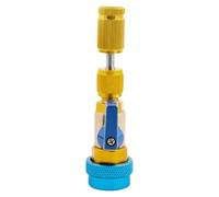 AC Valve Core Removal Tool, Air Conditioner Stem Remover Kit, 4.49x1.26inches, Repair and Replacement Accessory, Sturdy Metal Design, Ideal for Automotive, Vehicle, HVAC System Maintenance Use