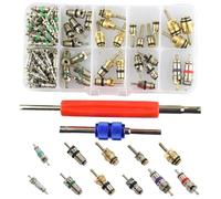 Ac Valve Core Removal Tool - Leakproof Automotive Accessories | Car Air Conditioning Core Kit - For Home Garage Workshop Maintenance Restoration Inspection