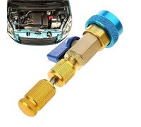 AC Valve Core Removedor Tool - HVAC Valve Installer | Air Conditioning Core Extractor Kit |Heavy Duty Refrigerant Access Gadget| Service Equipment for HVAC Systems | Ajustable Coupler Tool for