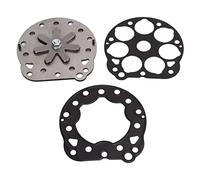 AC Valve Plate Kit with Gaskets High Hardness Metal Replacement for 7B10 Series Conditioner Compressors Including OE Standard Fit and Function for Quick Repair