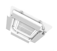 AC Wind Deflector 20x40cm ABS Anti-Direct Blow | Stops cold drafts, redirects airflow gently, prevents headaches, fits 20x40cm units, white finish(60)