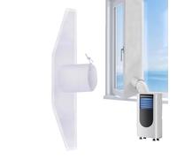 AC Window Vent Seal Kit Drawstring No Drill Insulation Cover