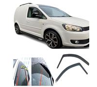 AC WOW 2 deflectores de viento compatibles con Volkswagen Caddy 2003 2004 2005 2006 2007 2008 2009 2010 2011 2012 2013 2014 2015. Compatible con VW CADDY