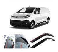 AC WOW 2 deflectores de viento para TOYOTA ProAce Verso para Citroen Jumpy Dispatch SpaceTourer para PEUGEOT Expert Traveller 2016 -plus para VAUXHALL Vivaro Zafira Life para Fiat Scudo