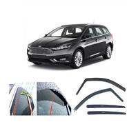 AC WOW 4 deflectores de viento para Ford Focus Turnier 5 puertas Estate Wagon Mk3 2011 2012 2013 2014 2015 2016 2017 2018