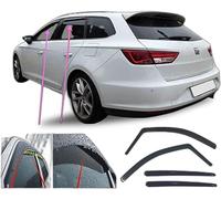 AC WOW 4 deflectores de viento para Seat Leon Mk3 para Cupra Leon 5 puertas Wagon Estate 2012 2013 2014 2015 2016 2017 2018 2019 2020 2021 2022 2023