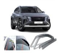 AC WOW 4x Deflectores de Viento para Hyundai Tucson (NX) 2021 2022 2023 2024 2025 2026 Protectores de Lluvia para Ventanas Laterales/Protecciones Climáticas