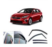 AC WOW 4x Deflectores de Viento para Kia Ceed 5 puertas Hatchback 2018 2019 2020 2021 2022 2023 2024 2025 2026