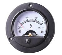 AC0-300Volt AC0-450V Voltímetro analógico, 450V round large met