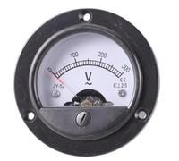 AC0-300Volt AC0-450V Voltímetro analógico, round large met, A