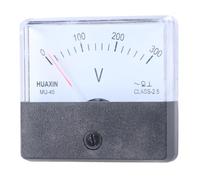AC0-300Volt AC0-450V Voltímetro analógico, square large, C