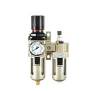 AC2010-02D AC3010-02 AC3010-03 FRL Fuente de aire Tratamiento Neumático Aire comprimido Filtro Regulador presión Engrasador Drenaje automático(AC3010 02)