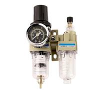 AC2010/3010/4010 AC Series Filtros de aire separador de aceite y agua, regulador de presión, bomba neumática, lubricador (AC4010-04)