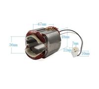 AC220-240V Martillo Armadura Rotor Ancla Estator Accesorios For Herramientas Eléctricas, Compatible Con MAKITA, For HR2800 HR2810 HR2811FT HR2811F(Stator)