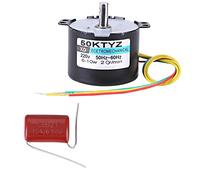 AC220V 10W 0.5A 2.5 20r/min Motor síncrono de imán permanente pequeño volumen alto par para lámparas de escenario de automatización (20 vueltas)