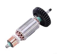 AC220V-240V - Anclaje de rotor de armadura 515611-3 de repuesto compatible con Makita 9556N B9557HN 9558NB, pieza de herramienta eléctrica con 2 rodamientos y