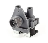 AC220V Arandela Reemplazo 2 Entradas de agua Válvula solenoide Rosca 26 mm