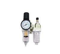 AC3010 FRL Tratamiento de fuente de aire Filtro de aire comprimido neumático Regulador de presión Engrasador Drenaje automático(AC3010 03D)