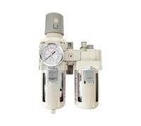 AC5010-06 AC5010-10 AC4010-06 FRL Tratamiento de fuente de aire Compresor de aire Filtro Regulador de presión de aire Lubricador Separador de aceite(AC4010-06,Fiber Filter)
