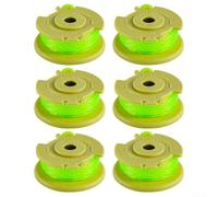 AC80RL3 - Bobina de línea de recortadora compatible con cortadoras de césped de 18 V, 24 V, 40 V, construcción de nailon, 0,2 x 334 cm de longitud, disponible en paquetes de 6 o 10 (6 piezas)