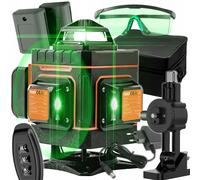 Aca. 16 líneas Construcción verde láser Nivelir 4D 2X 2400MAH LL47P