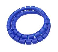 acabado de cables, Spiral Wrap Cable Protector Multicolor 8mm/10mm ID 1 meter/3 meter(Blauw,10MM 3 Meters)