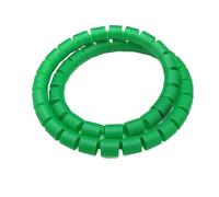 acabado de cables, Spiral Wrap Cable Protector Multicolor 8mm/10mm ID 1 meter/3 meter(Groen,10MM 1 Meter)