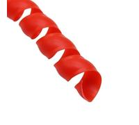 acabado de cables, Spiral Wrap Cable Sleeve Multicolor Multiple Sizes(Rood,ID 12mm 5 Meters)