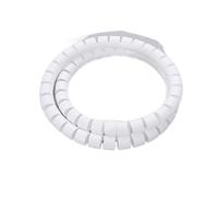 acabado de cables, Spiral Wrap Cable Wire Protector Organizer 1 Meter Multicolor 8-42mm Inside Diameter(White,22mm Inside Diameter)