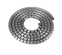acabado de cables, Spiral Wrap Cable Wire Protector Organizer 1 Meter Multicolor 8-42mm Inside Diameter(Grey,10mm inside diameter)