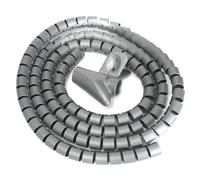 acabado de cables, Spiral Wrap For Cables And Wires Multicolor 8-25mm Inside Diameter 1-2m Length(Gray,25mm 1meter)