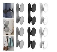 Acabado de cuerda de alambre para electrodomésticos soporte de cuerda de alambre pequeños utensilios de cocina electrodomésticos de cocina stick on mezcladora, freidora de aire, cafetera (6 paquetes)